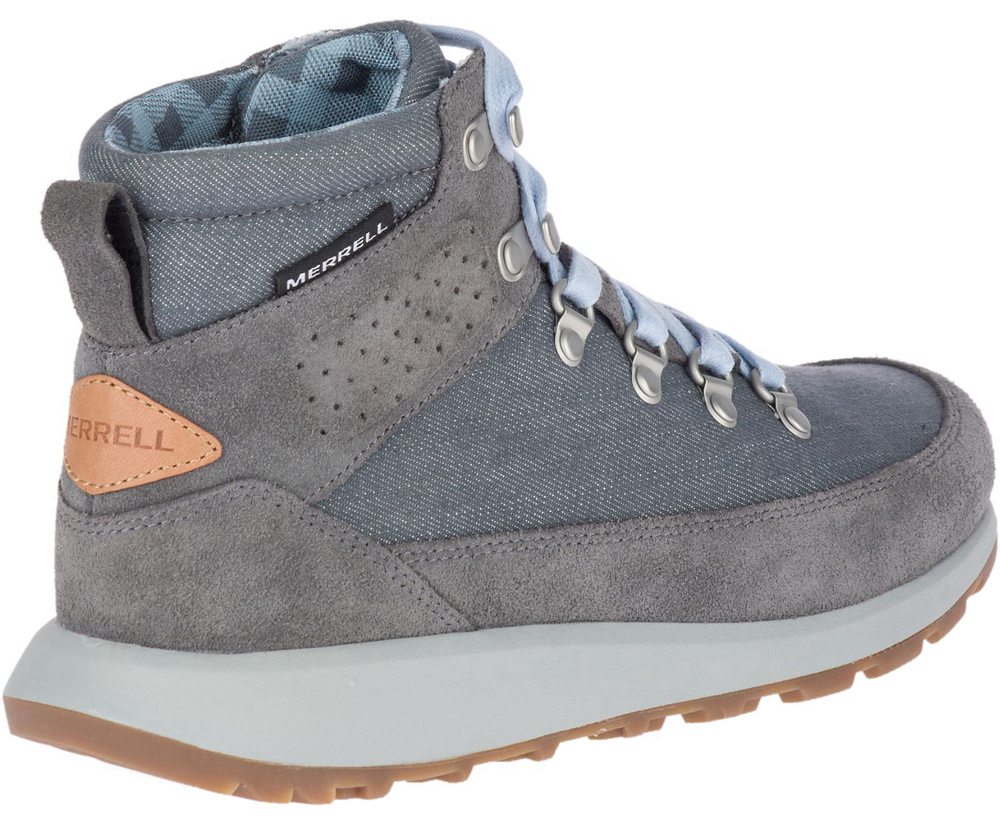 Kozaki Merrell Damskie Szare - Ashford Classic Chukka - 418253-TIQ